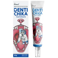 Dr.Petra 沛特拉醫生 Denti Chika 貓用牙膏, 60g, 1個