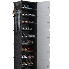 GAPANG 塑膠輕量收納櫃 10層 05號, 1個, 黑色