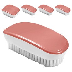 咪咪購物 多功能衣物清潔刷, 紅色, 6個