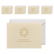 아이엔피 포유 아이콘 감사 메세지 카드 + 봉투 + 스티커 세트, A(카드, 봉투), 랜덤발송(스티커), 5세트