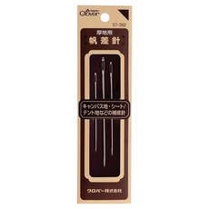 Clover 可樂牌 帆布針 厚地用, 1組