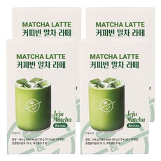 커피빈 말차라떼, 18g, 4개, 8개입