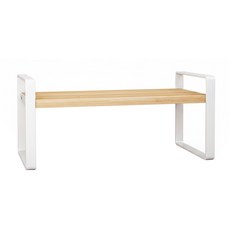 小麥購物 歐風廚房置物架 L2352, 白色, 1層