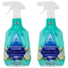Astonish 抑菌除污浴廁清潔劑, 茉莉羅勒香, 消除皂垢、水垢、臭味, 750ml, 2瓶