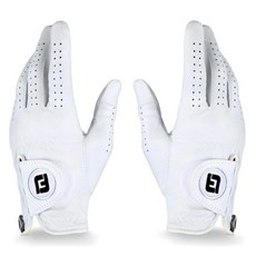 FootJoy Carbretasoft 女士羊皮手套 雙手適用, 白色, 1雙
