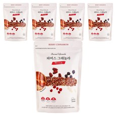 KETO Jennie 烘烤原型肉桂莓果乾燕麥穀片, 150g, 5包