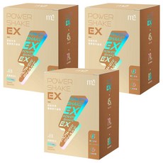 m2 美度 Power Shake 超能奶昔升級版 焦糖瑪奇朵碎片, 175g, 3盒