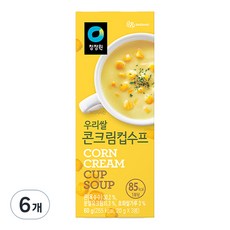 清淨園 即食奶油玉米濃湯, 60g, 6個