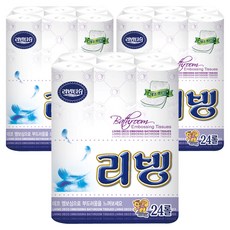 Living SOFT TISSUE 無螢光捲筒衛生紙 2層, 24入, 3個, 50m