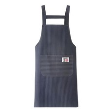 cofv 廚房咖啡廳用棉質布料圍裙, 1個, 深灰色