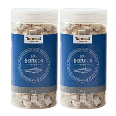 탐사 반려동물 동결건조 간식, 북어트릿, 2개, 80g