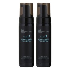 isLeaf 男性私密激淨慕絲 湛藍海洋, 200ml, 2瓶