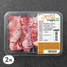 파머스팩 도뜰 한돈 무항생제 인증 1등급이상 갈매기살 구이용 (냉장), 300g, 2개