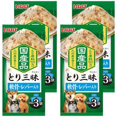 INABA 汪雞三昧餐包 DRP-28, 軟骨 + 雞肝, 150g, 4個