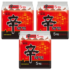 NONGSHIM 農心 韓國境內版 辛拉麵 120g, 15包