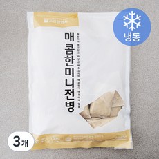 한만두 매콤한 미니 전병 (냉동), 1kg, 3개