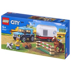LEGO 樂高 城市系列馬匹運輸車 60327, 混色