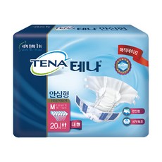 TENA 添寧 男女通用安心成人紙尿布 M號, 20入, 1組
