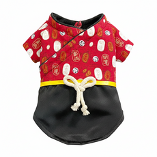 SassyDog 浴衣外套, 紅色