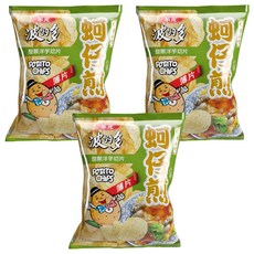 華元 波的多洋芋片 薄片蚵仔煎, 110.5g, 3包