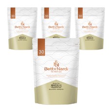 Betty Nardi 薄荷茶三角茶包, 1g, 30包, 4袋