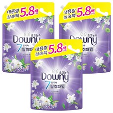 Downy 超濃縮白百合香正裝一般衣物柔軟精, 4.1L, 3個