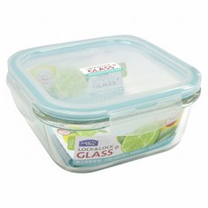 LocknLock 樂扣樂扣 LLG225E 玻璃保鮮盒 NTL-CN-12 840ml, 1組, 容器 + 蓋子