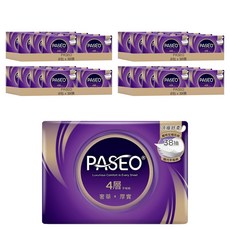 PASEO 精巧手帕紙 4層, 38張, 32包
