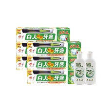 T.KI 白人 蜂膠牙膏牙刷組+T.KI 乾洗手凝露, 1組
