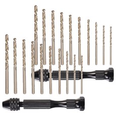 OON 핀바이스 블랙 + 드릴날 10종세트, 2세트