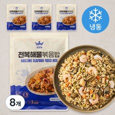 완도사랑 전복 해물 볶음밥 (냉동), 250g, 8개