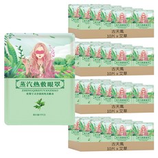 古天風 紓壓熱敷眼罩 艾草, 4個, 10片