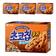 오리온 초코칩쿠키, 192g, 4개