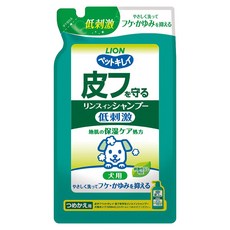 LION 獅王 Pet Clean 舒敏洗 愛犬用 補充包, 400ml, 1包