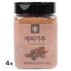 계피가루, 120g, 4개