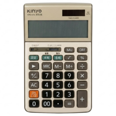 Kinyo 稅率計算機 KPE-676 107 x 29 x 177mm 152g, 金色, 1個