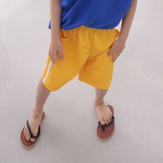 소년마켓 아동용 통기성 여름 두줄 카고 반바지