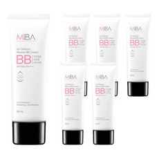 MIBA 鈣離子礦物BB霜 SPF50+ PA+++, 單色, 50ml, 6條