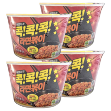 오뚜기 콕콕콕 라면볶이 용기 120g, 4개