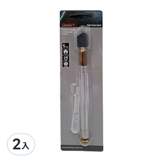 TRENY 玻璃割刀 高碳鋼刀輪 玻璃切割工具, 2入