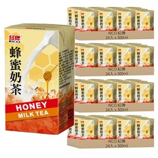 RICO 紅牌 蜂蜜奶茶, 96入, 300ml
