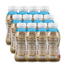 칼로바이 퍼펙트 파워쉐이크 코코넛커피맛 프로틴음료, 310ml, 12개