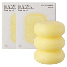 동구밭 퍼퓸바 비누 퓨어 네롤리, 150g, 2개입