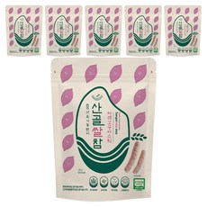 에코맘의산골이유식 산골쌀참, 자색고구마, 25g, 6개