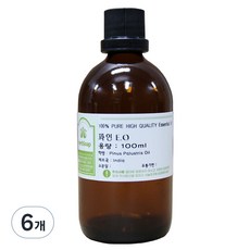 허브솝 파인 에센셜 오일, 100ml, 6개