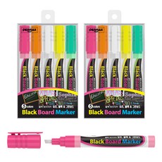 PENMAX 黑板筆 5色, 粉色、綠色、白色、黃色、藍色, 2套