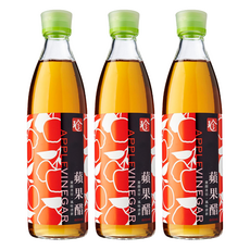 百家珍 蘋果醋 清爽酸甜, 600ml, 3瓶