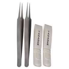 PEOPLE'S BEST SELECTIONS KOREA Tanager鑷子, 2個, 銀