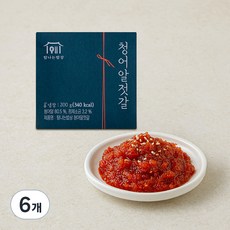 탐나는밥상 청어알젓갈, 200g, 6개