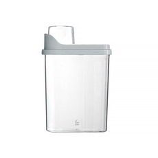 PASTEL PET 水晶密封寵物食品容器, 灰色的, 2.5L